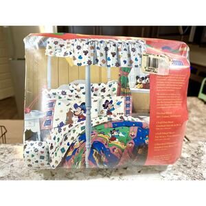 Vintage‎ Mickey's Stuff for Kids Full Size Sheets Set Mickey Mouse Minnie New